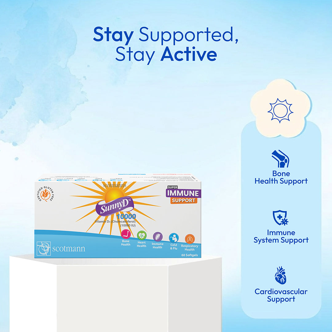 Scotmann’s SunnyD 10000 - 60 Softgels
