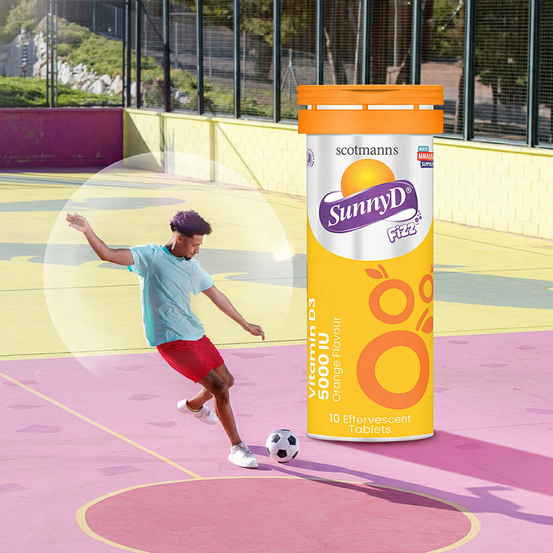 Scotmann’s SunnyD Fizz Vitamin D3 (5,000 IU) – 10 Effervescent Tablets