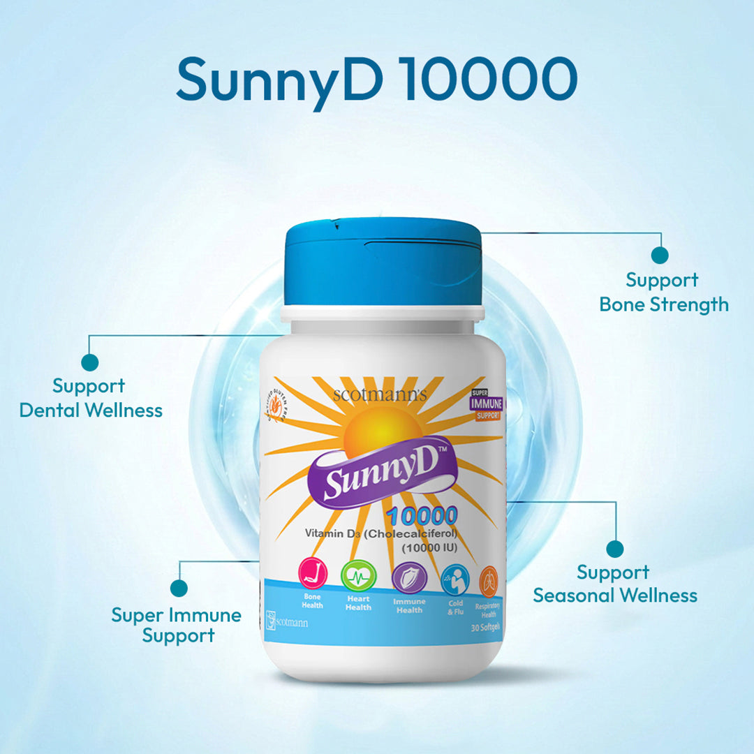 Scotmann’s SunnyD 10000 - 30 Softgels