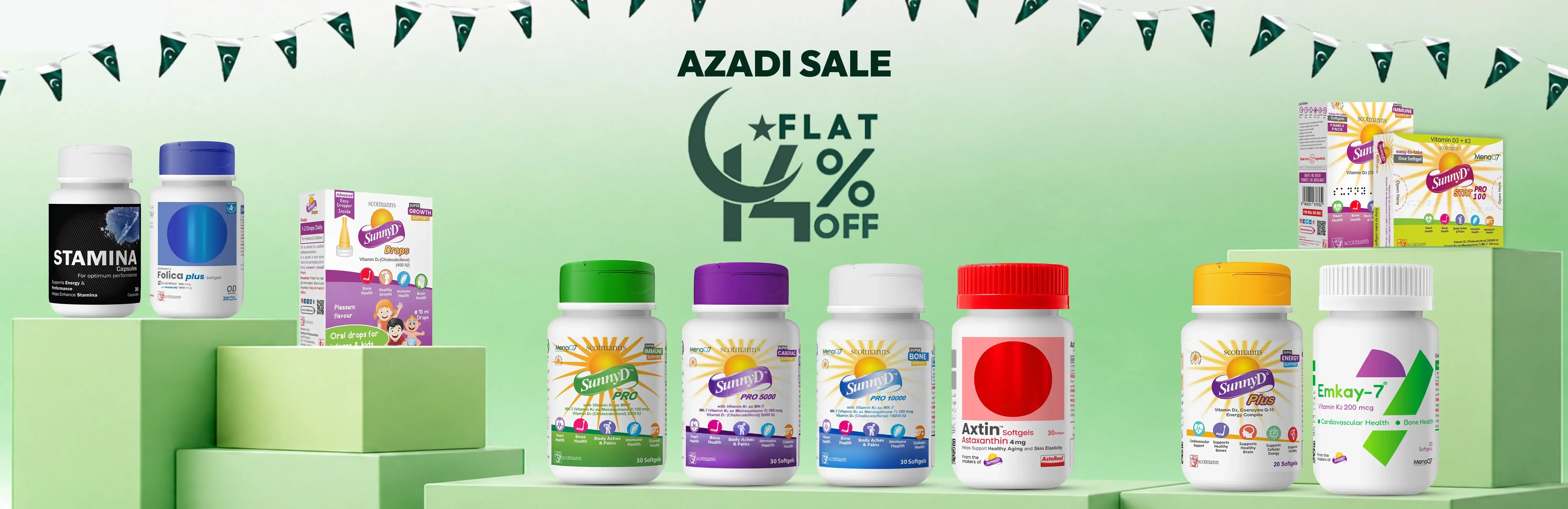 Azad sale banner