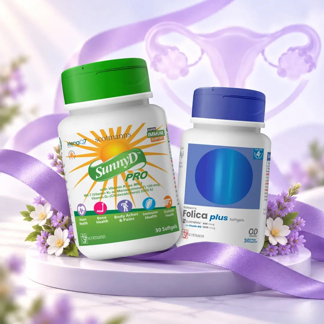 PCOS WELLNESS DUO - SUNNYD PRO 2000 & FOLICA PLUS 