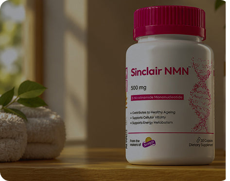 NMN capsule taken with breakfast as part of a daily routine