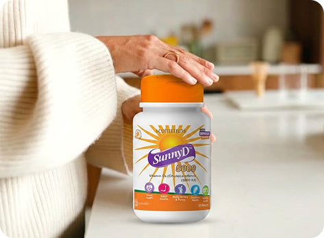 SunnyD PRO 5000 Vitamin D3 and K2 softgel