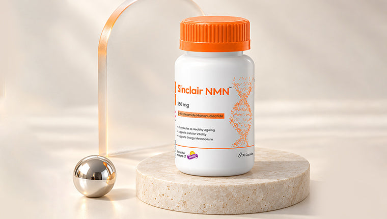 Sinclair NMN 250mg infographic explaining who the NAD+ supplement is intended for.