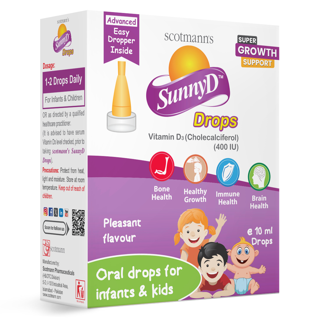Scotmann’s SunnyD Oral Drops - (Infants & Kids)