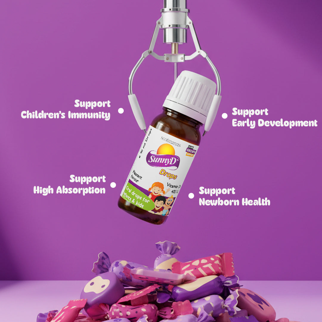 Scotmann’s SunnyD Oral Drops - (Infants & Kids)