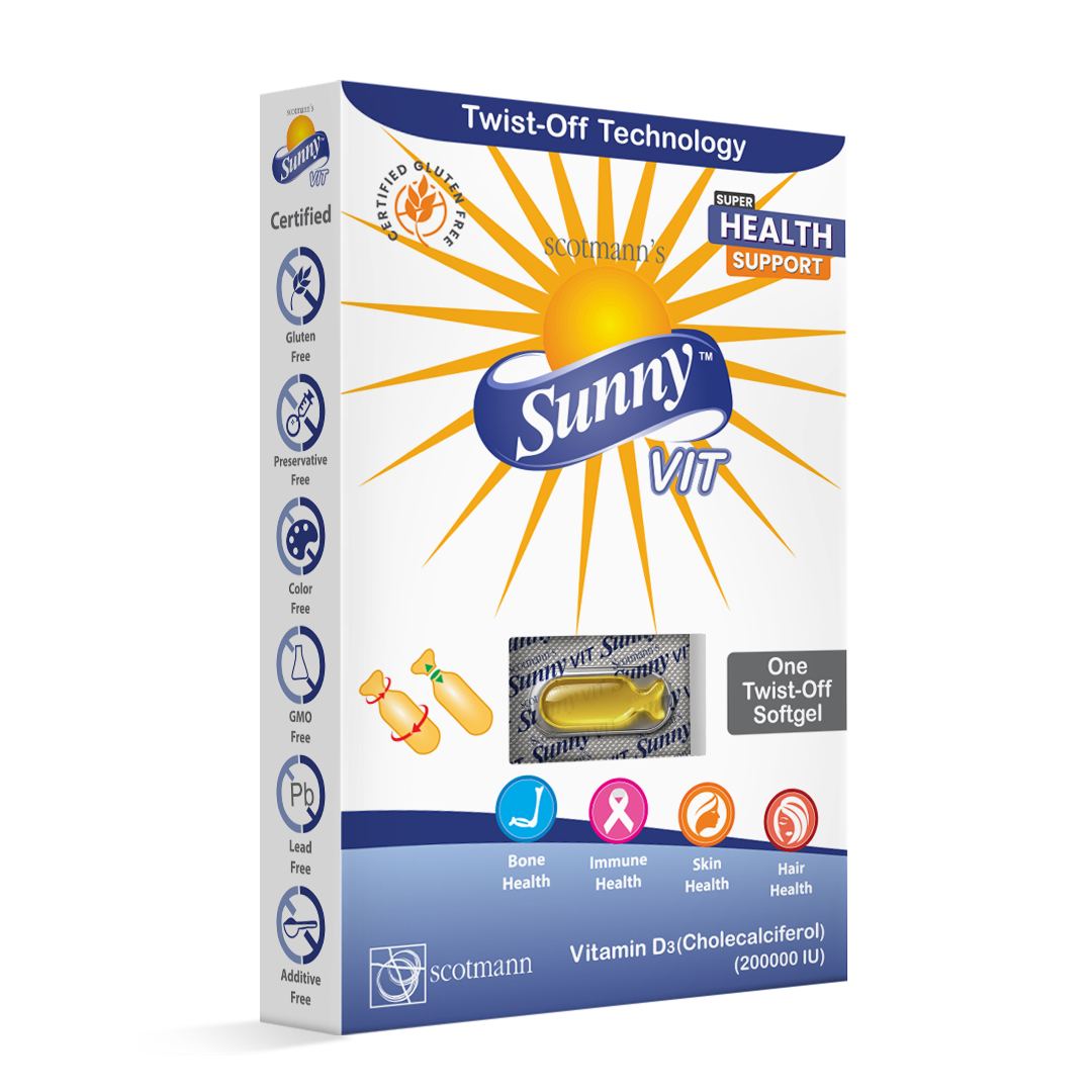 Scotmann’s Sunny Vit Twist-off - Softgel