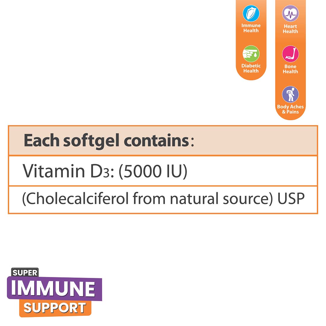 Scotmann’s SunnyD 5000 - 60 Softgels