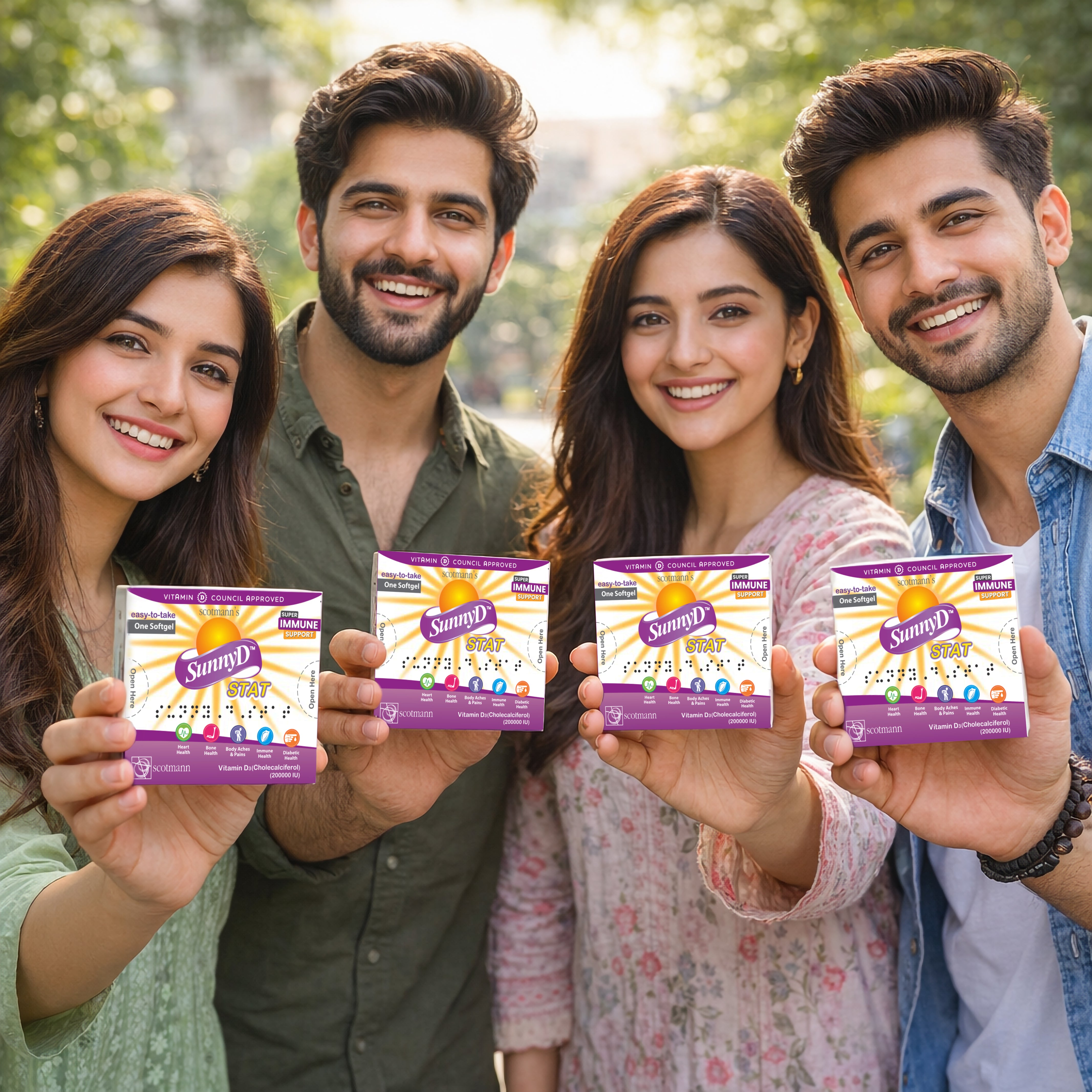 SunnyD Stat Power Bundle Pack of 6